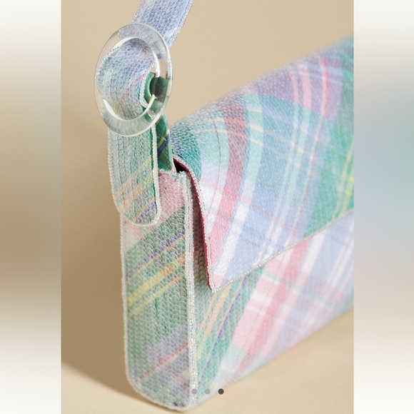 Maeve Pastel Sequin Shoulder Bag NWT - Picture 3 of 7